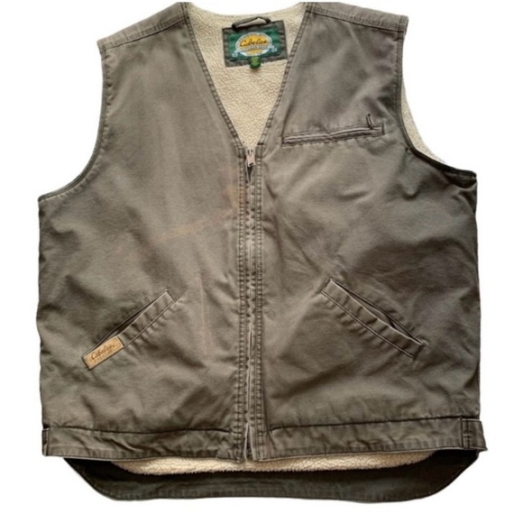 Cabela’s Gear Zip-Up Vest Sz XL - Picture 3 of 9